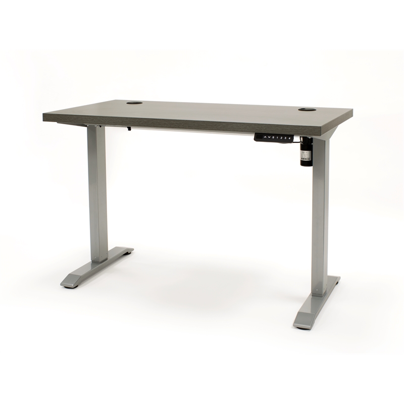 Pemberly Row Electric Height Adjustable Sit-Stand Desk with Programmable Presets