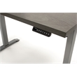 Pemberly Row Electric Height Adjustable Sit-Stand Desk with Programmable Presets