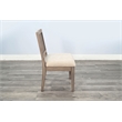 Pemberly Row Cane Back Wood Dining Chair with Cushioned Seat (Set of 2)