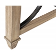 Pemberly Row Wood Writing Desk with Ball-Bearing Drawers in Natural Oak