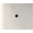Pemberly Row Contemporary Laminate Double Pedestal Executive Desk in Soft White