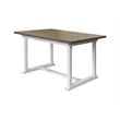 Pemberly Row Counter Height Dining Table with Drawer & Kitchen Island Function