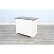 Pemberly Row Two-Tone Wood File Cabinet with Full-Extension Glides