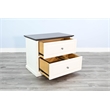Pemberly Row Two-Tone Wood File Cabinet with Full-Extension Glides
