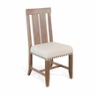 Pemberly Row Farmhouse 7-Piece Wood Extension Dining Set with Cross Base