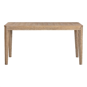 Pemberly Row 72&quot Counter Height Dining Table with Canted Legs in Mocha Brown