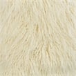 Pemberly Row Cream Faux Fur with Gold Metal Leg Accent Chairs - Set of 2