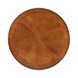 Pemberly Row 3-Piece Dining Set with Cherry Wood Table and 2 Padded Side Chairs