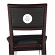 Pemberly Row 5-Piece Dining Set with Rustic Table and 2 Folding Chairs
