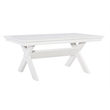 Pemberly Row Dining Set - Smokey White Table and 6 Chairs
