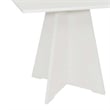 Pemberly Row 2-Piece Dining Set with Storage Nook and Geometric Pedestal Table