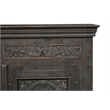 Pemberly Row Carved Mango Wood Sideboard with 3 Drawers & Doors in Black