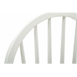 Pemberly Row Rubberwood Farmhouse Spindle Dining Chair (Set of 2) White Natural