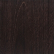 Pemberly Row Acacia Wood Backless Saddle Counter Stool in Blended Espresso