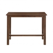 Pemberly Row Contemporary 4-Piece Acacia Wood Pub Set in Chestnut