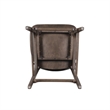 Pemberly Row Rubberwood Mid-Century Counter Stool in Carbonite