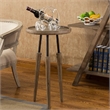 Pemberly Row Reclaimed Wood Nesting Side Tables (Set of 3) in Natural