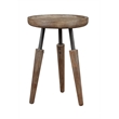 Pemberly Row Reclaimed Wood Nesting Side Tables (Set of 3) in Natural