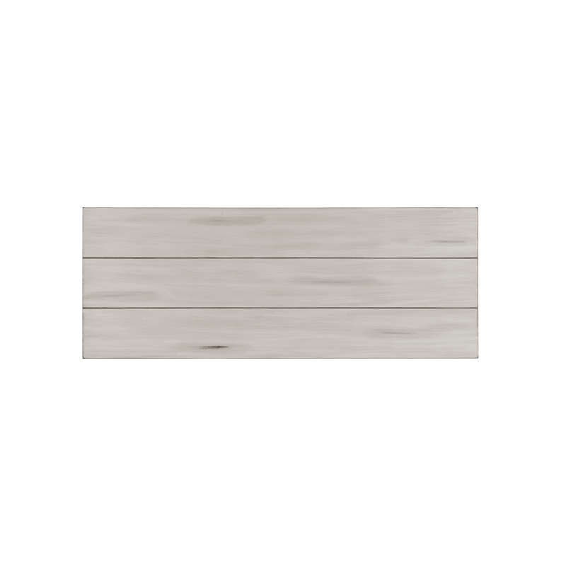 Pemberly Row Contemporary Farmhouse Entryway Table in Antique White