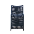 Pemberly Row Contemporary Iron Rope Counter Stools in Blue (Set of 2)