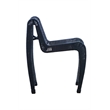 Pemberly Row Contemporary Iron Rope Counter Stools in Blue (Set of 2)