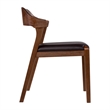 Pemberly Row 5-Piece Drop Leaf Dining Set in Chestnut Wire Brush