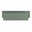 Pemberly Row Acacia Wood Console Table in Spanish Moss Green