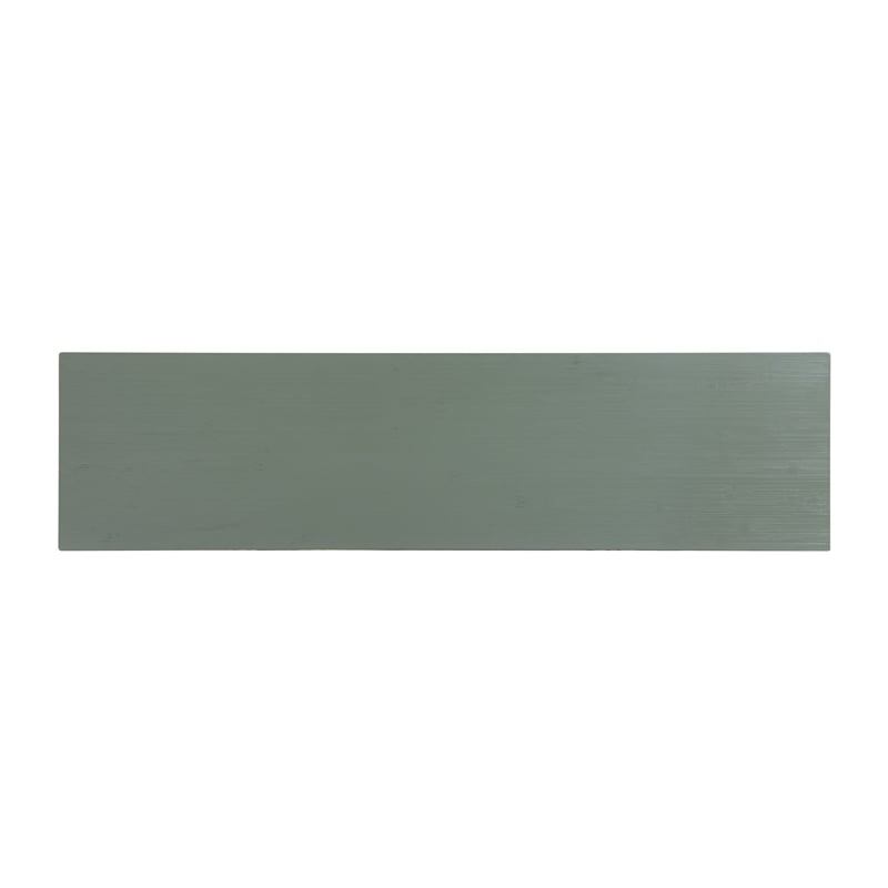 Pemberly Row Acacia Wood Console Table in Spanish Moss Green