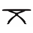 Pemberly Row 5 Piece High Back Swivel Dining Set in Matte Black
