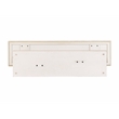 Pemberly Row Acacia Wood Console Table in Sawgrass Beige Finish