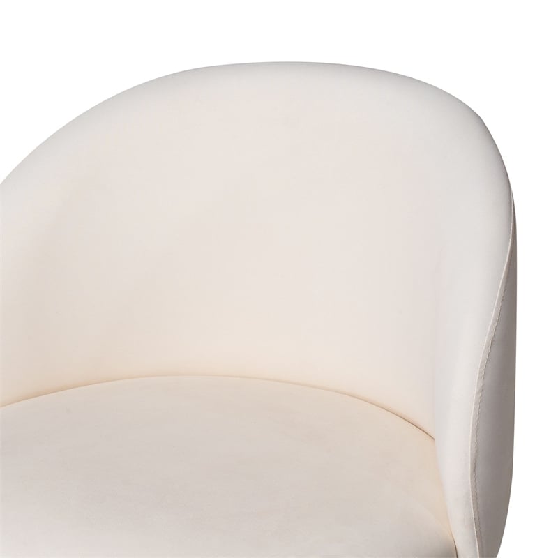 Pemberly Row Contemporary Rubberwood Swivel Bar Stool in Rustic Natural