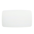 Pemberly Row 59 Inch Rectangular Faux Wood Dining Table in White