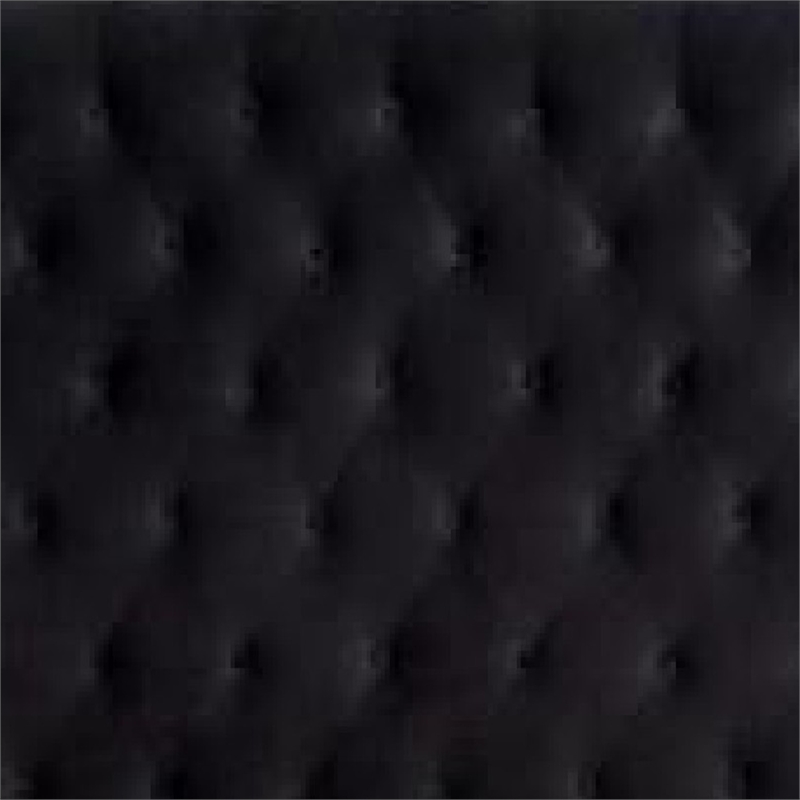 Pemberly Row Queen Bed with Wingback Headboard and Nailhead Trim in Black