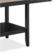 Pemberly Row 48 Inch Counter Height Dining Table with Lazy Susan in Gray