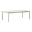Pemberly Row 90 Inch Rectangular Dining Table in White Oak Solid Poplar