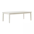 Pemberly Row 90 Inch Rectangular Dining Table in White Oak Solid Poplar