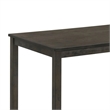 Pemberly Row 43 Inch Rectangular Dining Table in Gray Brown Wood