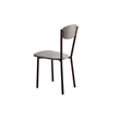 Pemberly Row 5 Piece Dining Set with Round Table in Graywash and Black