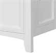 Pemberly Row Twin Bed with Crown Molding and Storage Drawers in White