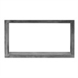 Pemberly Row 52-Inch Cube Shape Wooden Console Table in Charcoal Gray