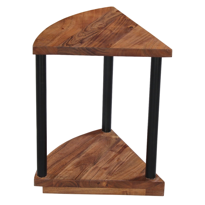 Pemberly Row 30-Inch Round Coffee Table with 3-Piece Split Design