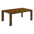Pemberly Row 71-Inch Rectangular Dining Table in Warm Brown Wood