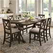 Pemberly Row 71-Inch Counter Height Dining Table in Khaki Brown