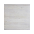 Pemberly Row 40-Inch Square Coffee Table in Biscotti White Mango Wood