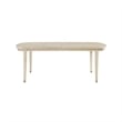 Pemberly Row Extendable Dining Table with Leaf in Light Oak Brown