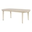 Pemberly Row Extendable Dining Table with Leaf in Light Oak Brown
