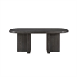 Pemberly Row 78-Inch Rectangular Dining Table in Ebony Black