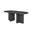 Pemberly Row 78-Inch Rectangular Dining Table in Ebony Black