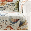 Pemberly Row Sofa Cover Furniture Protector w/ Owl/Songbird Print in Multicolor