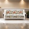 Pemberly Row Sofa Cover Furniture Protector w/ Owl/Songbird Print in Multicolor